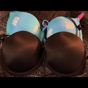 Two New Victoria Secret’s Pink Bras.